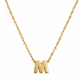 Dije Letra M Oro 18k Lisa Cadena Marinera