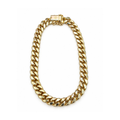 6mm Manilla Cubana Oro 10k