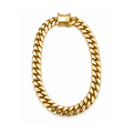 7mm Manilla Cubana Oro 14k