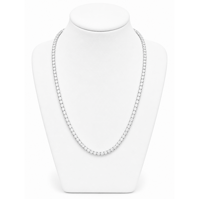 3MM Cadena Tenis Moissanite Zinc