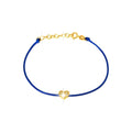 8x6mm Brazalete de Dama Oro 14k Corazón Pavé con Diamantes Naturales