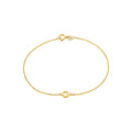Brazalete de Dama Oro 14k Redondos con Diamantes Naturales