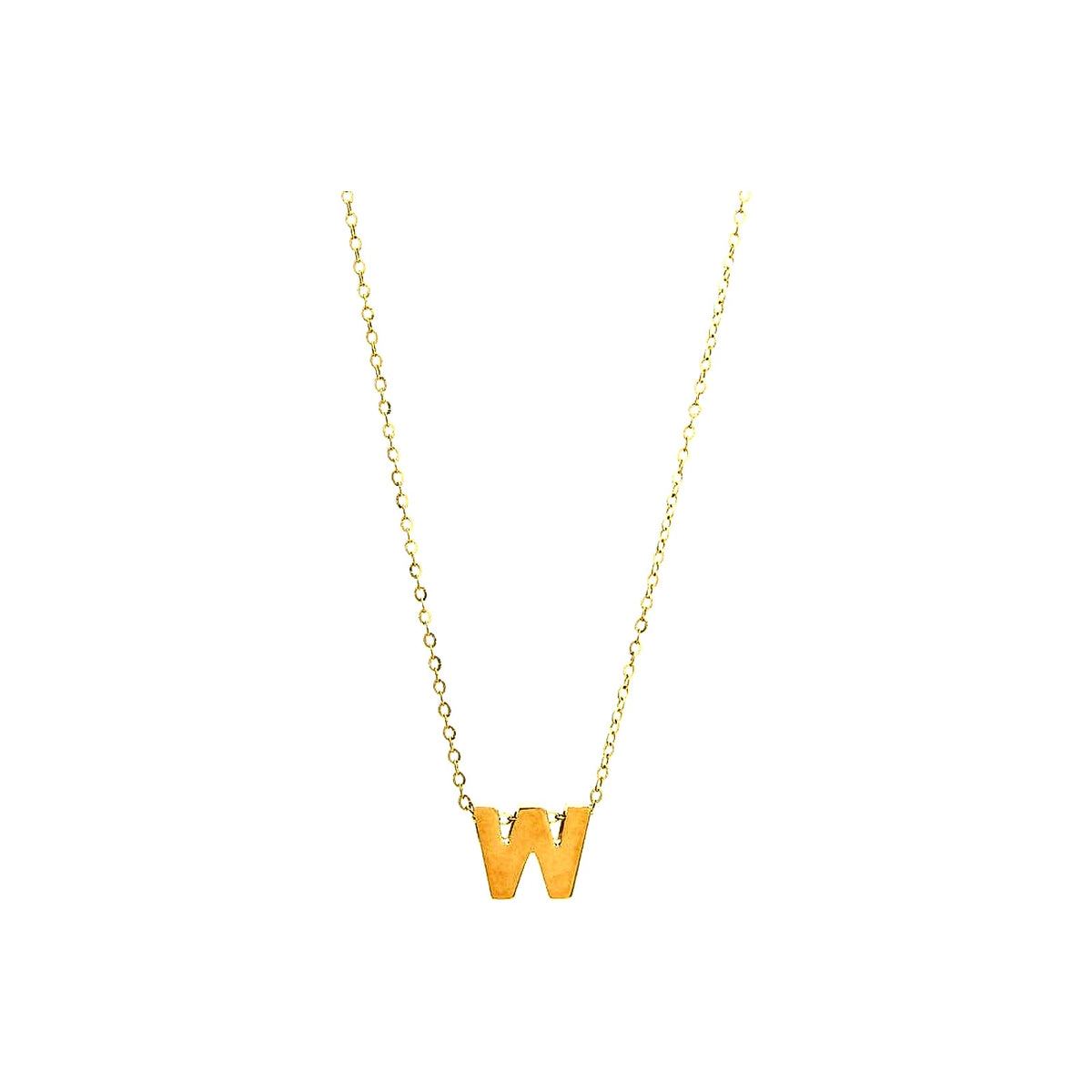 8mm Collar Oro 14k Inicial