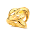 Anillo de Dama Oro 10k Nudo Grueso