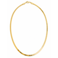 Cadena Oro 10k Espiga 3mm 17.5 Pulgadas