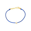 8mm Brazalete de Dama Oro 14k Estrella Pavé con Diamantes Naturales