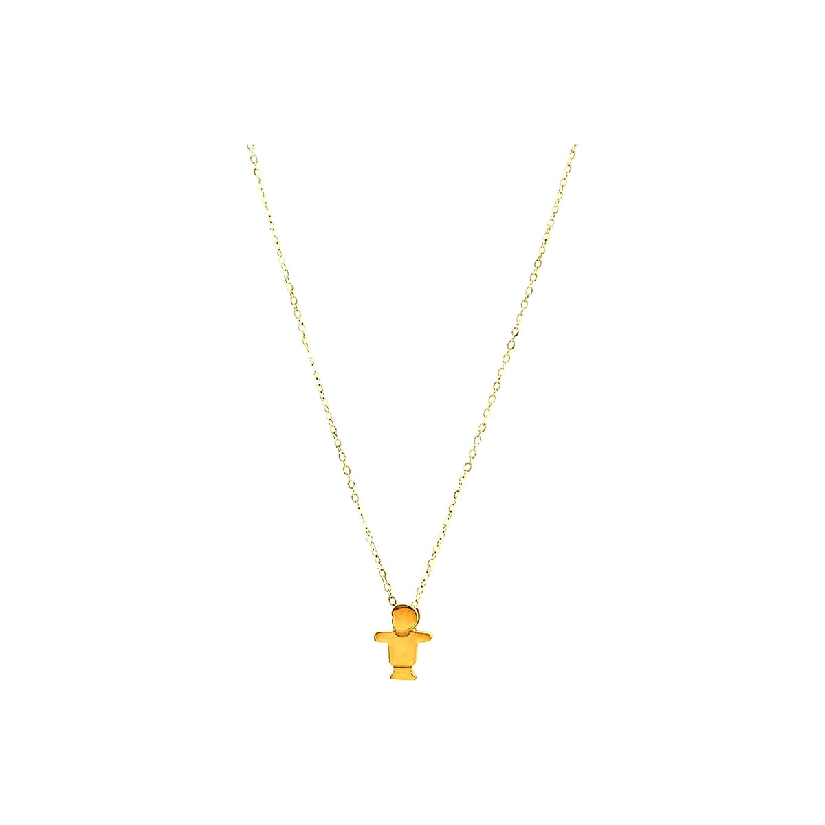 9.5mm Dije Oro 14k Niño