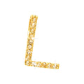 Dije Oro 14k Inicial con Diamantes Naturales
