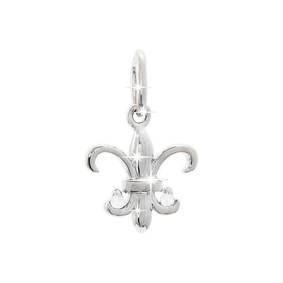 Dije Oro Blanco 14k Pavé con Diamantes Naturales