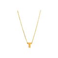 8mm Collar Oro 14k Inicial
