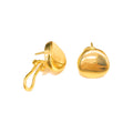 Aretes de Dama Oro 10k Gota Lisa