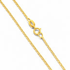 Cadena Oro 14k Marinera Plana 1.5mm