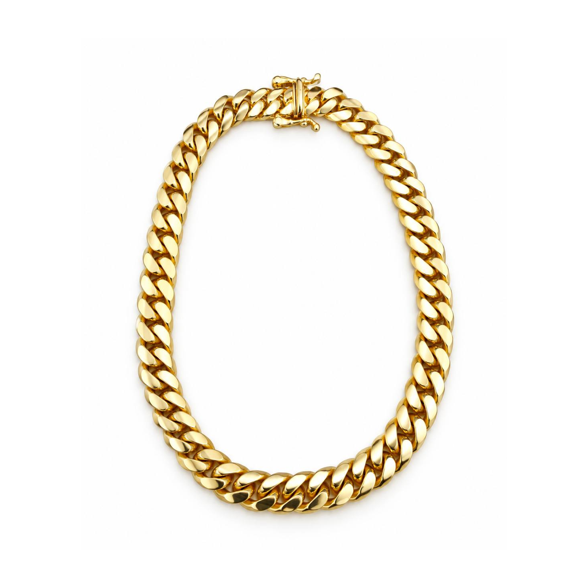 5mm Manilla Cubana Oro 10k