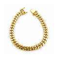 7mm Manilla Cubana Oro 10k