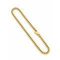 Brazalete de Dama Oro 14k Cubano 3mm