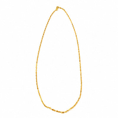 Cadena Oro 14k Corte Espejo