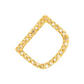 Dije Oro 14k Inicial Pavé con Diamantes Naturales