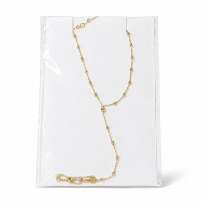 Clon de Mano Oro 14k con Bolitas