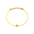 8mm Brazalete de Dama Oro 14k Estrella Pavé con Diamantes Naturales