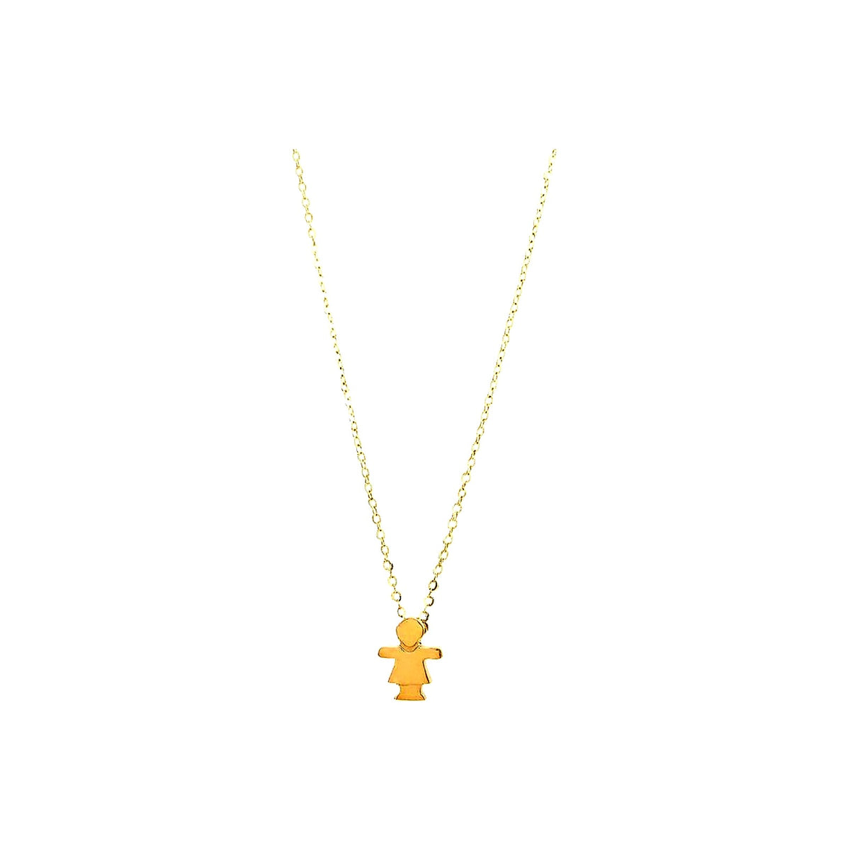 9.5mm Dije Oro 14k Niña