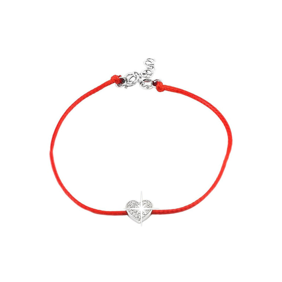8x6mm Brazalete de Dama Oro Blanco 14k Corazón Pavé con Diamantes Naturales