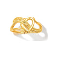 Anillo de Dama Oro 10k Corazon Infinito