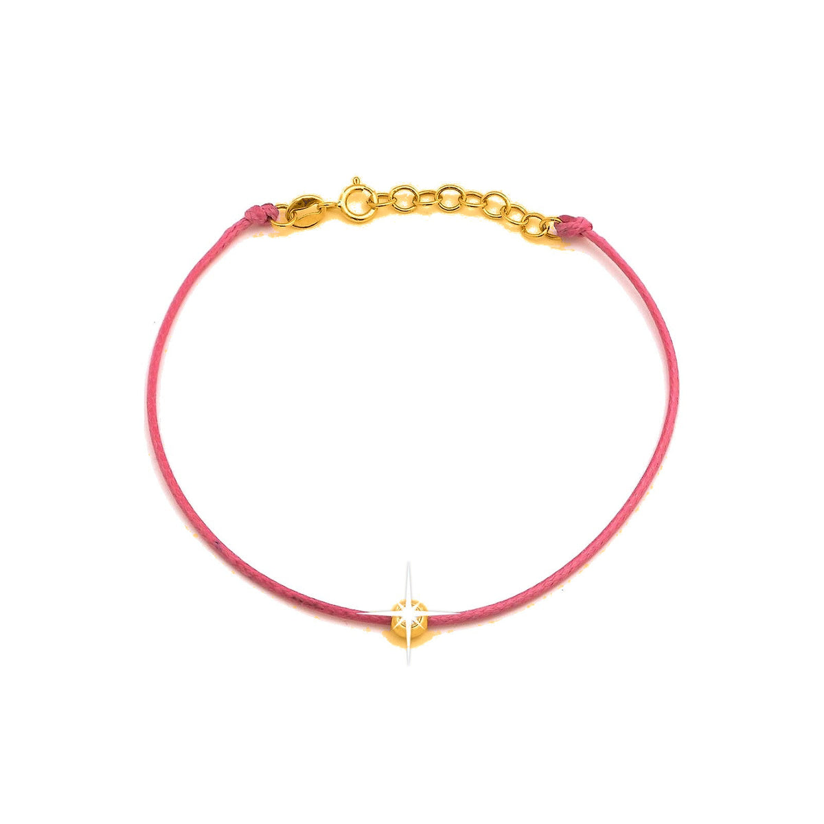 4mm Brazalete de Dama Oro 14k Redondos con Diamantes Naturales