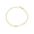 5mm Brazalete de Dama Oro 14k Corazón Pavé con Diamantes Naturales