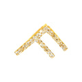 Dije Oro 14k Inicial con Diamantes Naturales