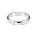 Anillo de Matrimonio de Hombre Oro 10k Banda Lisa Clásica