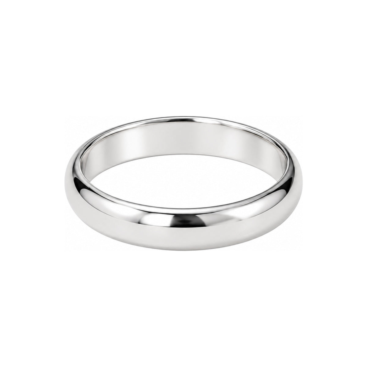 Anillo de Matrimonio de Hombre Oro 10k Banda Lisa Clásica