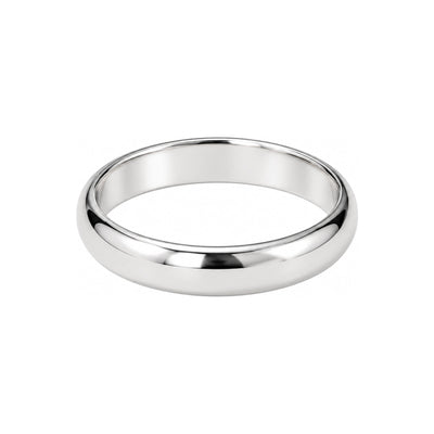 Anillo de Matrimonio de Hombre Oro 10k Banda Lisa Clásica