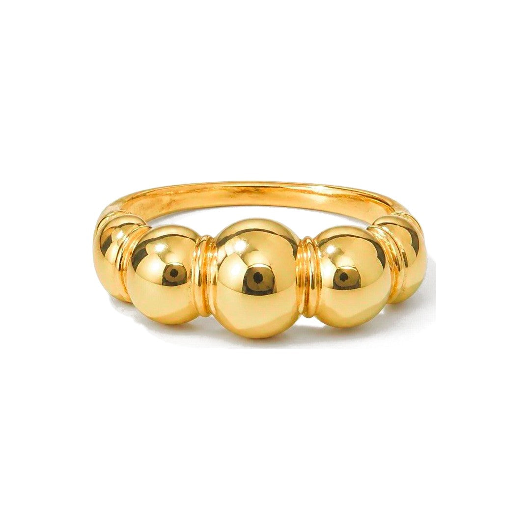 Anillo de Dama Oro 10k Esferas en Degradé - Crea7 Jewelry (foto 1 de 2)