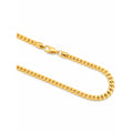 Cadena Oro 10k Cubana 4mm 22 Pulgadas