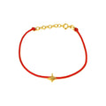 8mm Brazalete de Dama Oro 14k Estrella Pavé con Diamantes Naturales