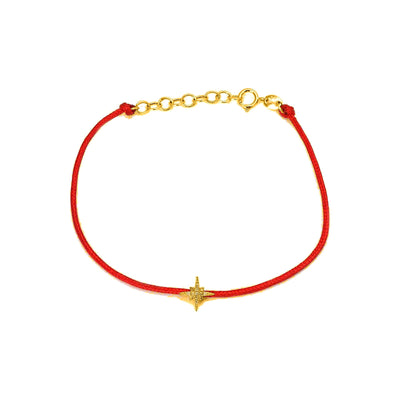 8mm Brazalete de Dama Oro 14k Estrella Pavé con Diamantes Naturales