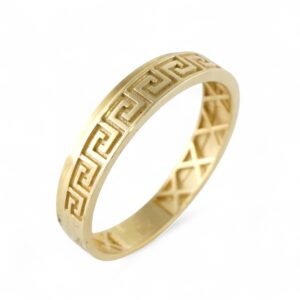 10k Yellow Gold Greek Design Ring