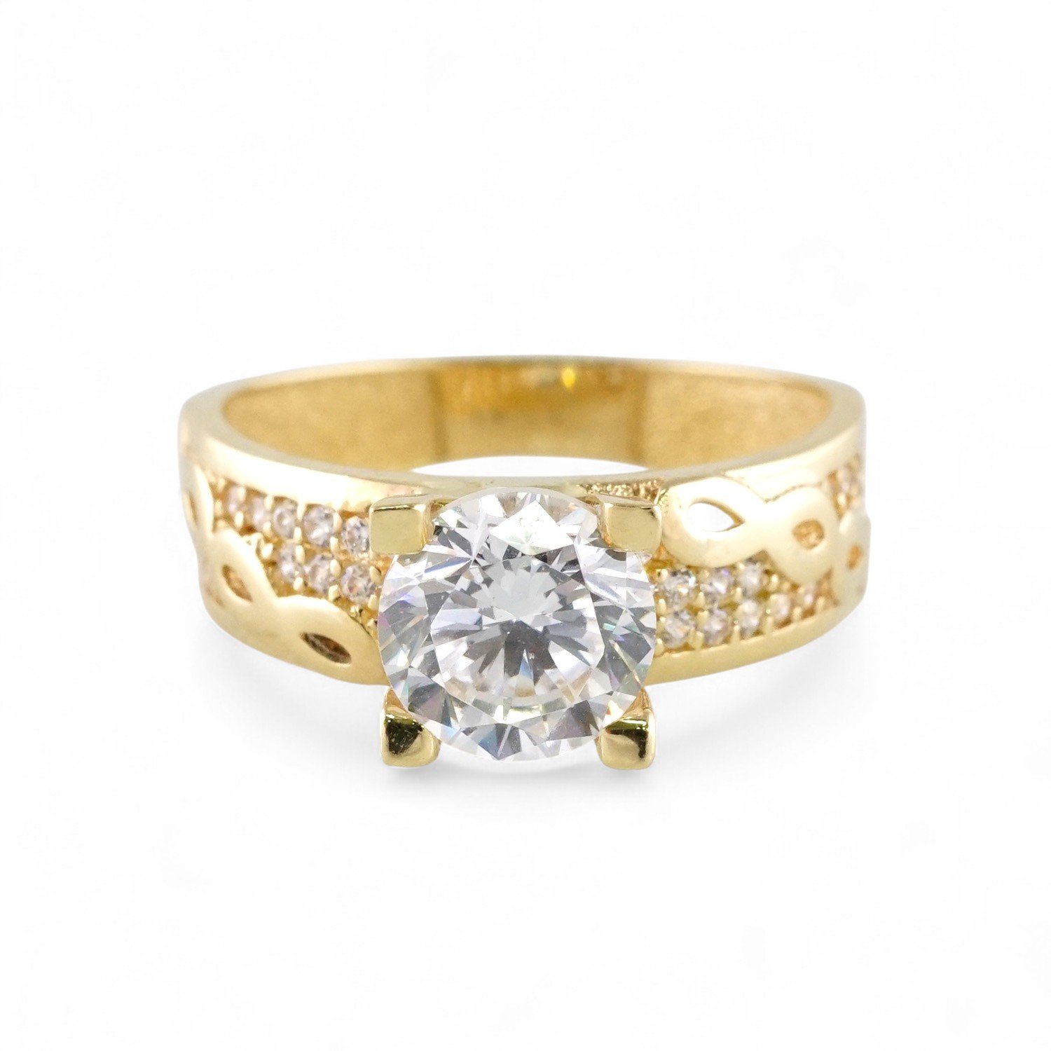14k Yellow Gold Fancy Ring - Image 2
