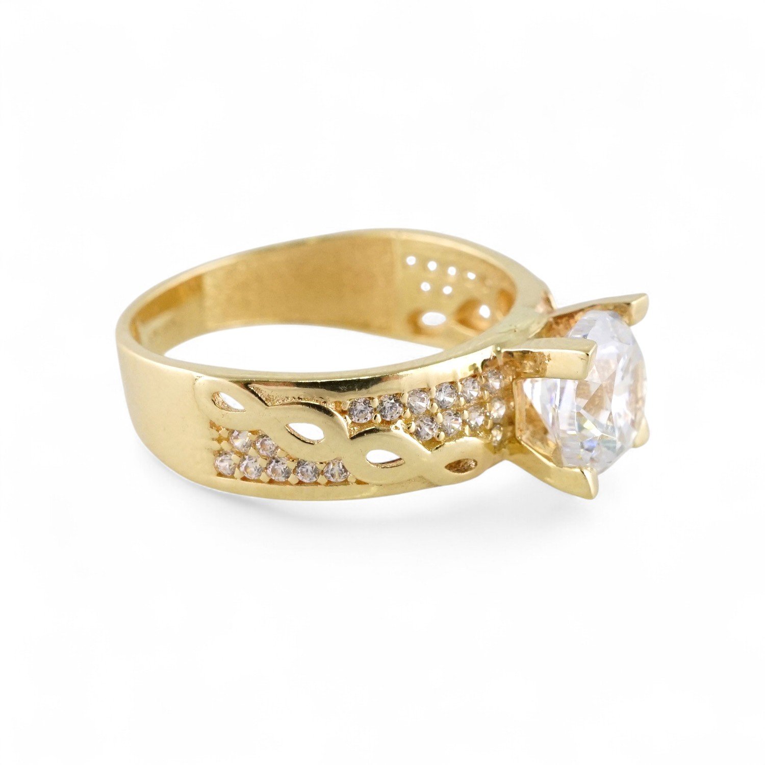 14k Yellow Gold Fancy Ring - Image 3
