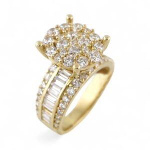 Diamond Round Ring