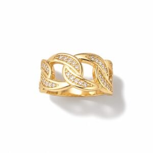 18k Yellow Gold Fancy Design Ring