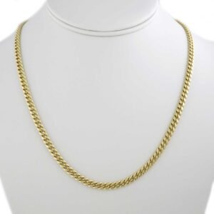 10k Yellow Gold Cuban Link Chain