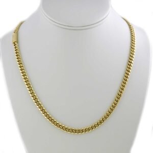10k Yellow Gold Cuban Link Chain