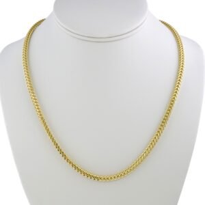 10k Yellow Gold Franco Chain Necklace