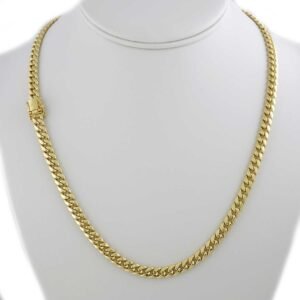 10k Yellow Gold Cuban Link Chain