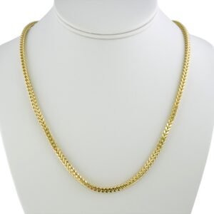 10k Yellow Gold Franco Chain Necklace