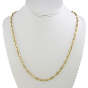 10k Yellow Gold Double Link Chain