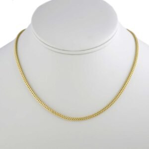 10k Yellow Gold Double Curb Chain