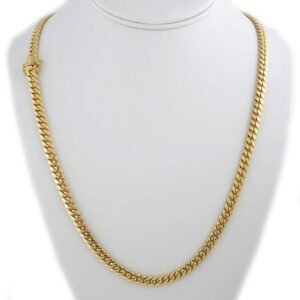 10k Yellow Gold Cuban Link Chain