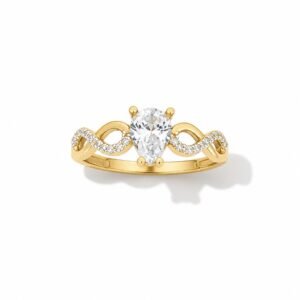 Anillo 14k promesa